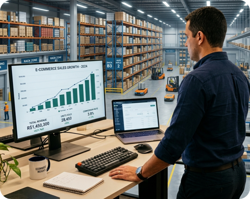 Dashboard e-commerce